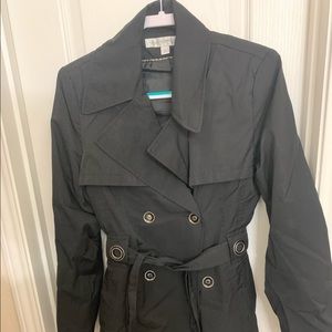 Via Spiga Trench black coat